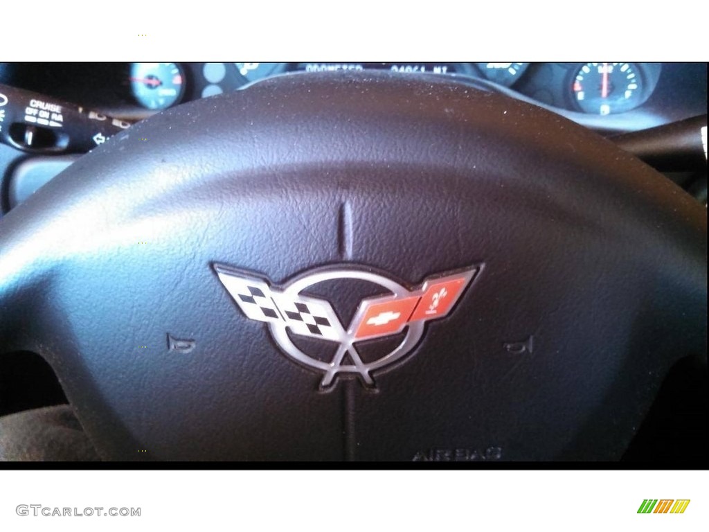 2004 Corvette Z06 - LeMans Blue Metallic / Black photo #15