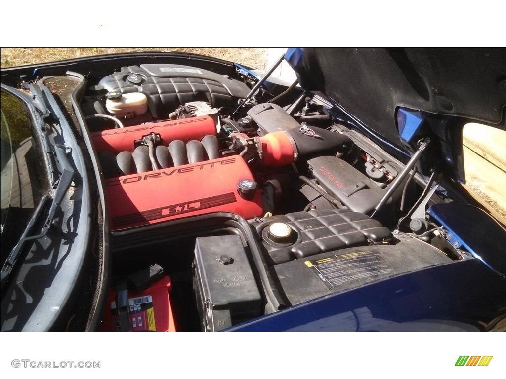 2004 Corvette Z06 - LeMans Blue Metallic / Black photo #16