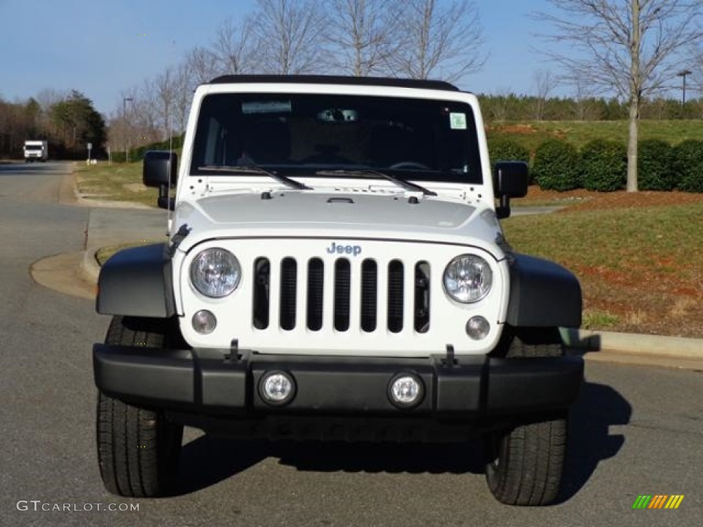 2016 Wrangler Unlimited Sport 4x4 - Bright White / Black photo #3