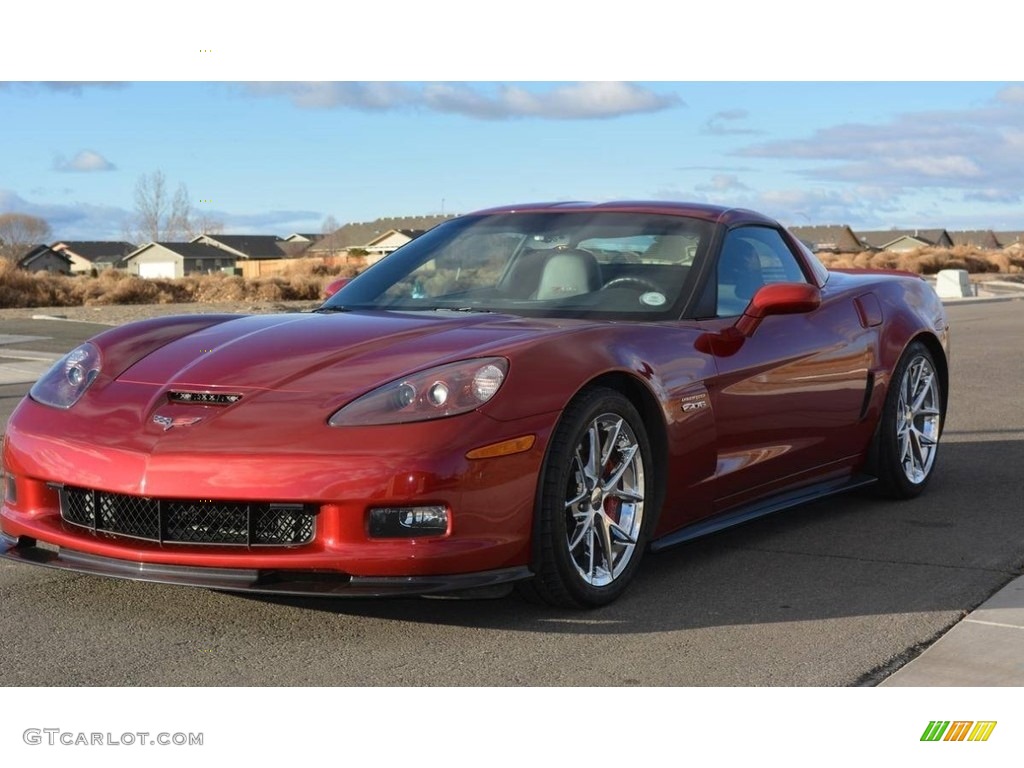 2010 Corvette Z06 - Crystal Red Metallic / Red photo #1