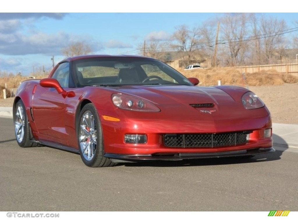 2010 Corvette Z06 - Crystal Red Metallic / Red photo #2
