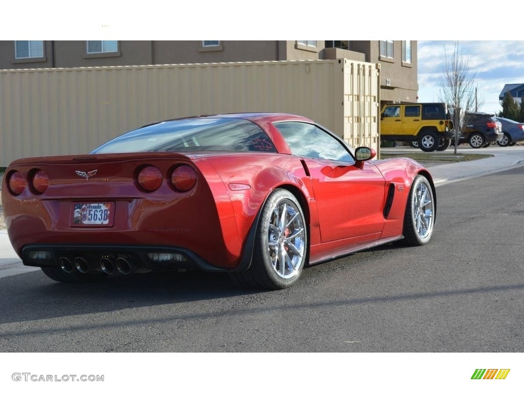 2010 Corvette Z06 - Crystal Red Metallic / Red photo #3