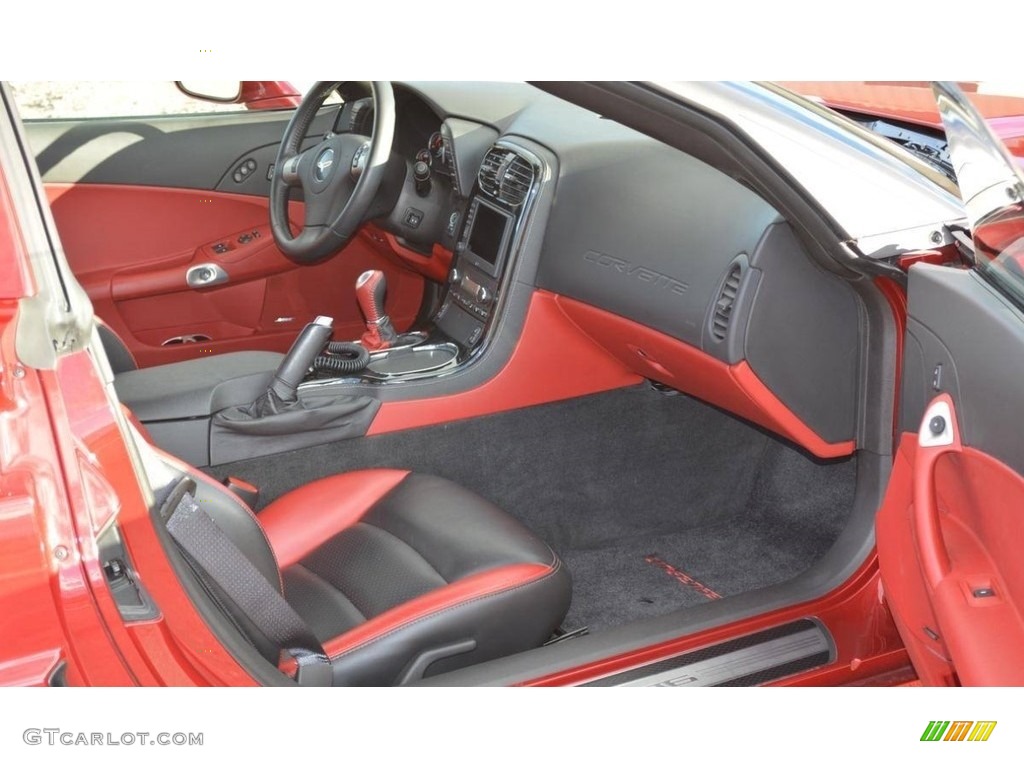 2010 Corvette Z06 - Crystal Red Metallic / Red photo #5