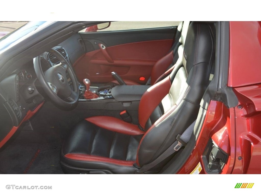 2010 Corvette Z06 - Crystal Red Metallic / Red photo #6