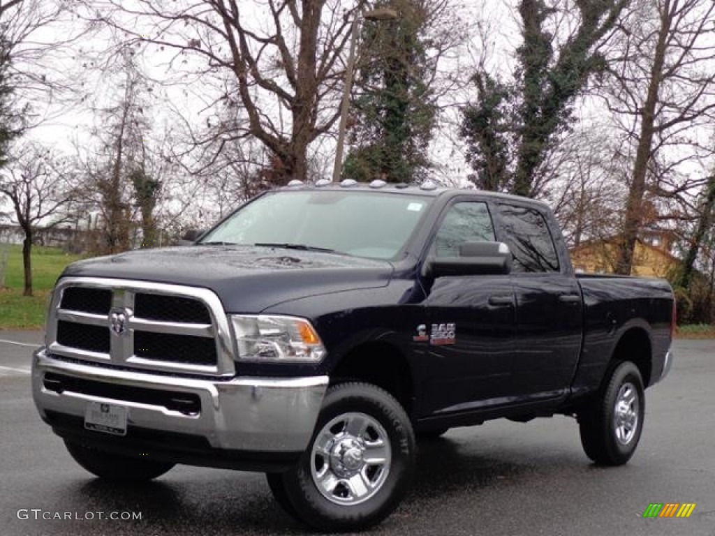True Blue Pearl 2016 Ram 2500 Tradesman Crew Cab 4x4 Exterior Photo #111245060