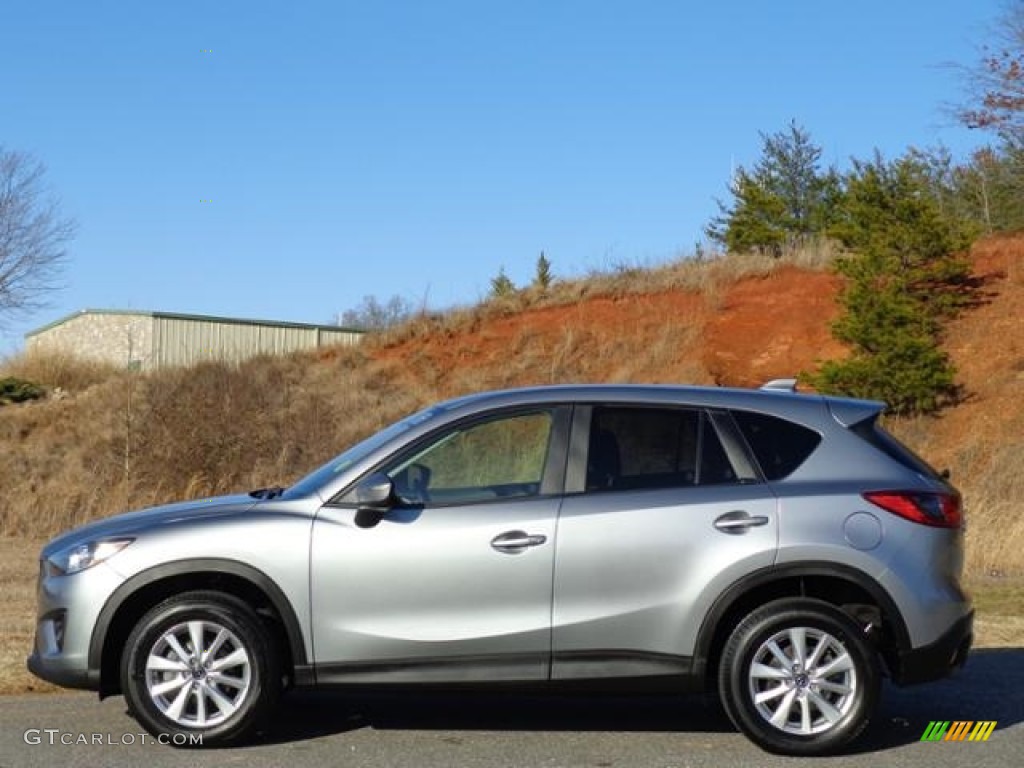 2015 CX-5 Touring AWD - Liquid Silver Metallic / Black photo #1