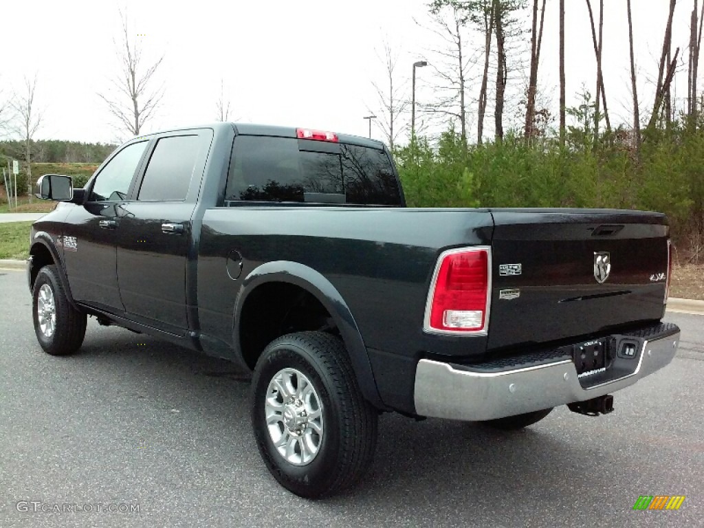 2016 2500 Laramie Crew Cab 4x4 - Maximum Steel Metallic / Black photo #5