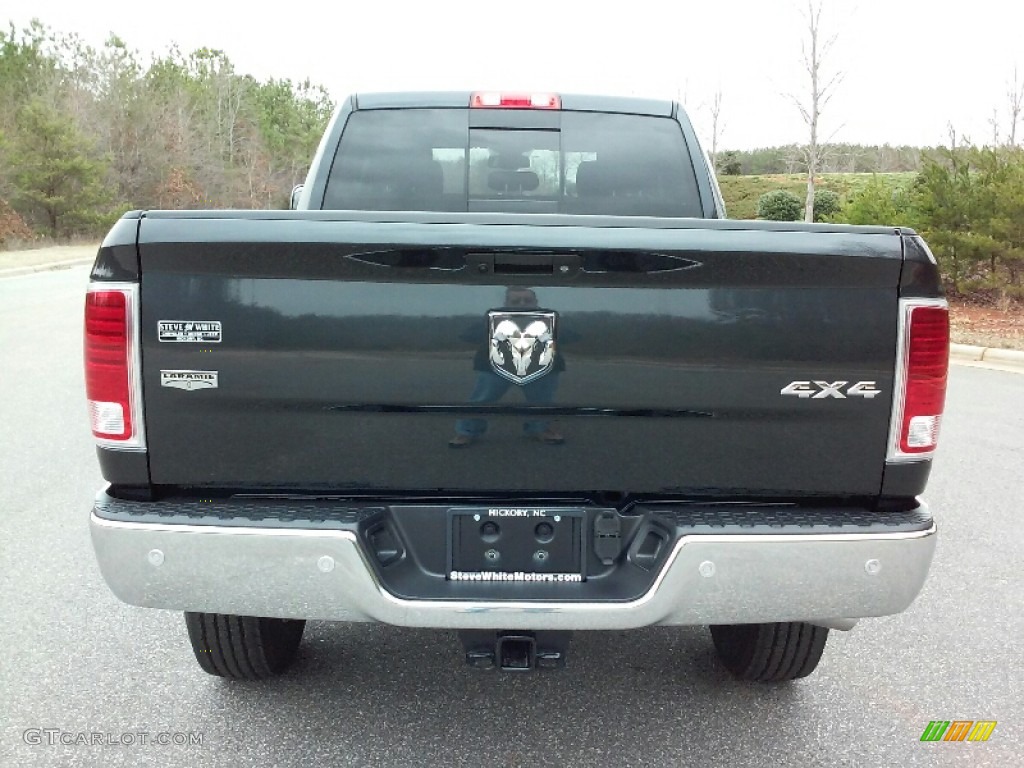 2016 2500 Laramie Crew Cab 4x4 - Maximum Steel Metallic / Black photo #6