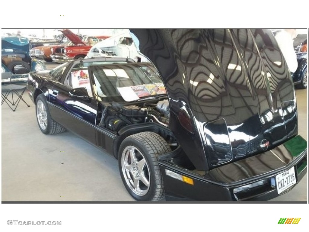 1990 Corvette ZR1 - Black / Gray photo #2