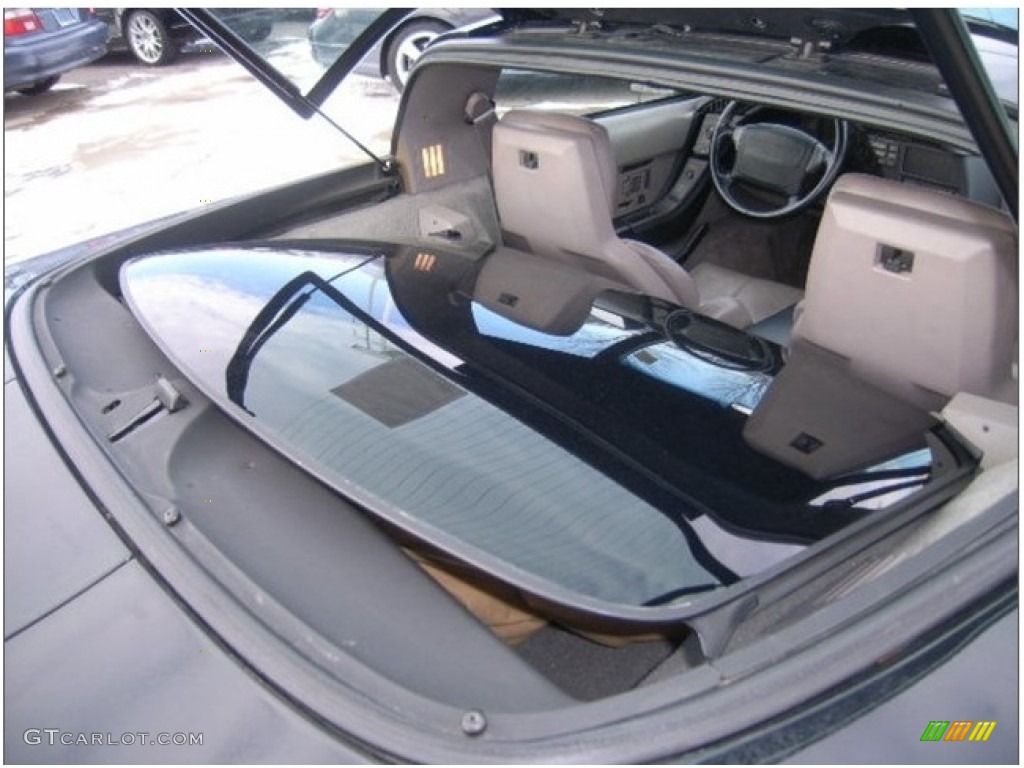 1990 Corvette ZR1 - Black / Gray photo #4