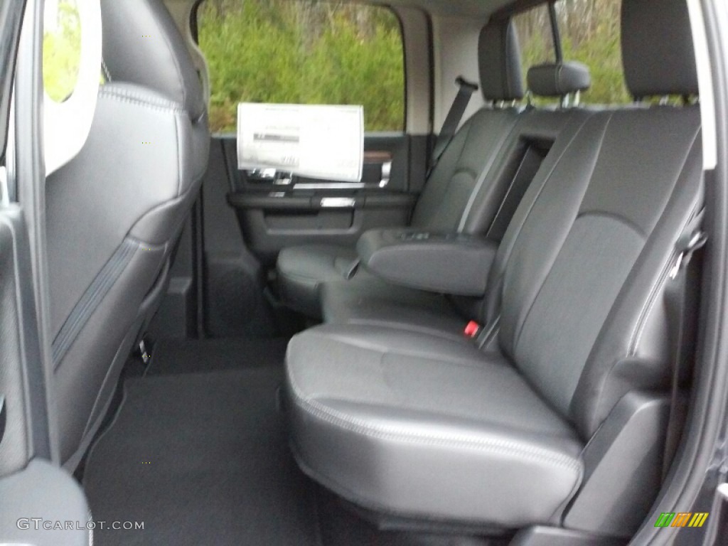2016 2500 Laramie Crew Cab 4x4 - Maximum Steel Metallic / Black photo #20