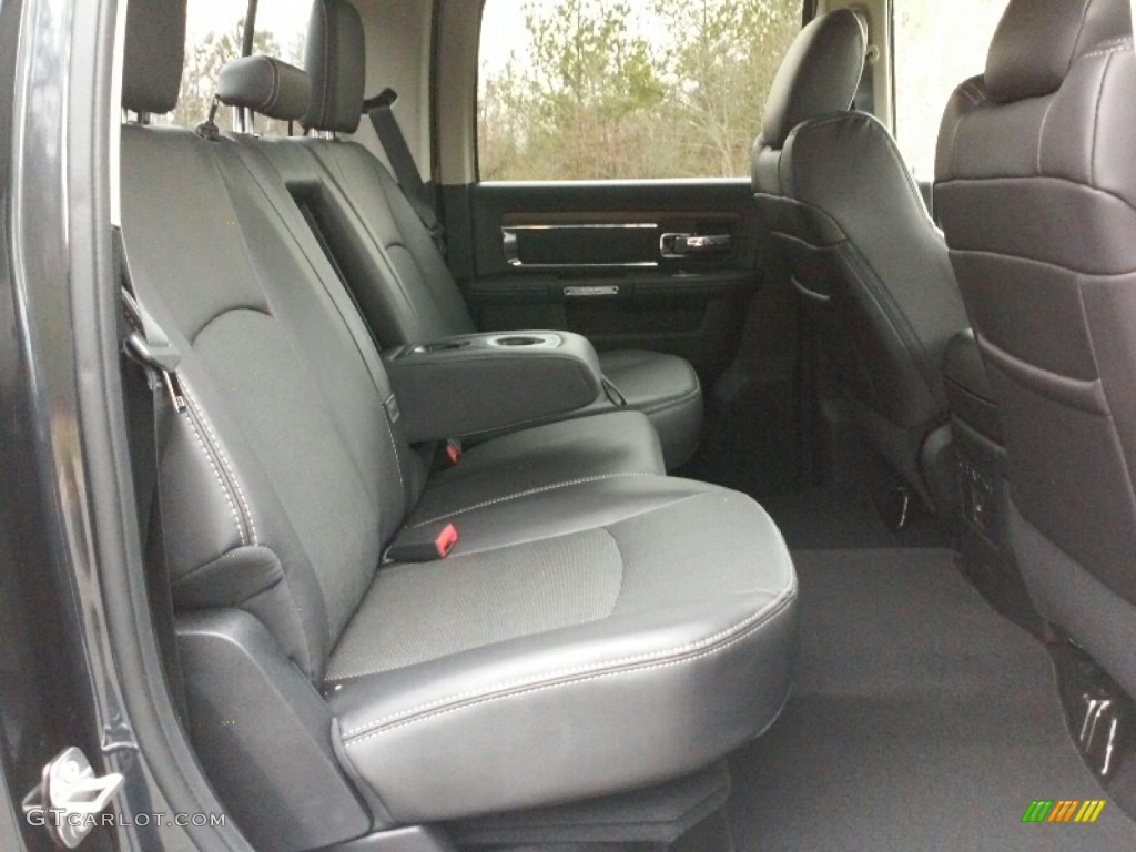 2016 2500 Laramie Crew Cab 4x4 - Maximum Steel Metallic / Black photo #22