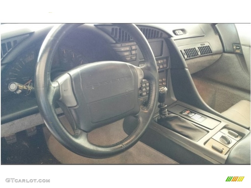 1990 Corvette ZR1 - Black / Gray photo #11