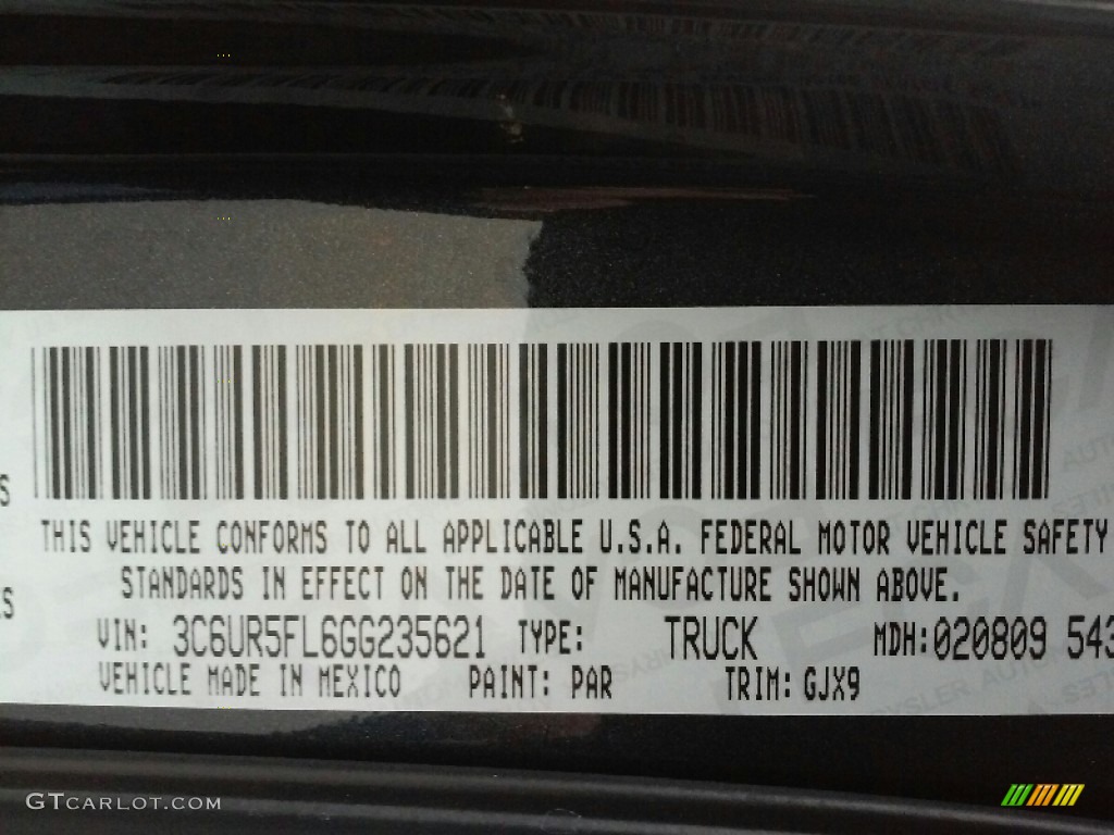 2016 2500 Laramie Crew Cab 4x4 - Maximum Steel Metallic / Black photo #25