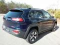 2016 True Blue Pearl Jeep Cherokee Trailhawk 4x4  photo #7