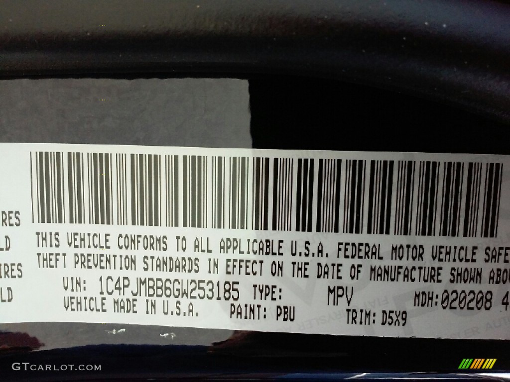 2016 Jeep Cherokee Trailhawk 4x4 Color Code Photos