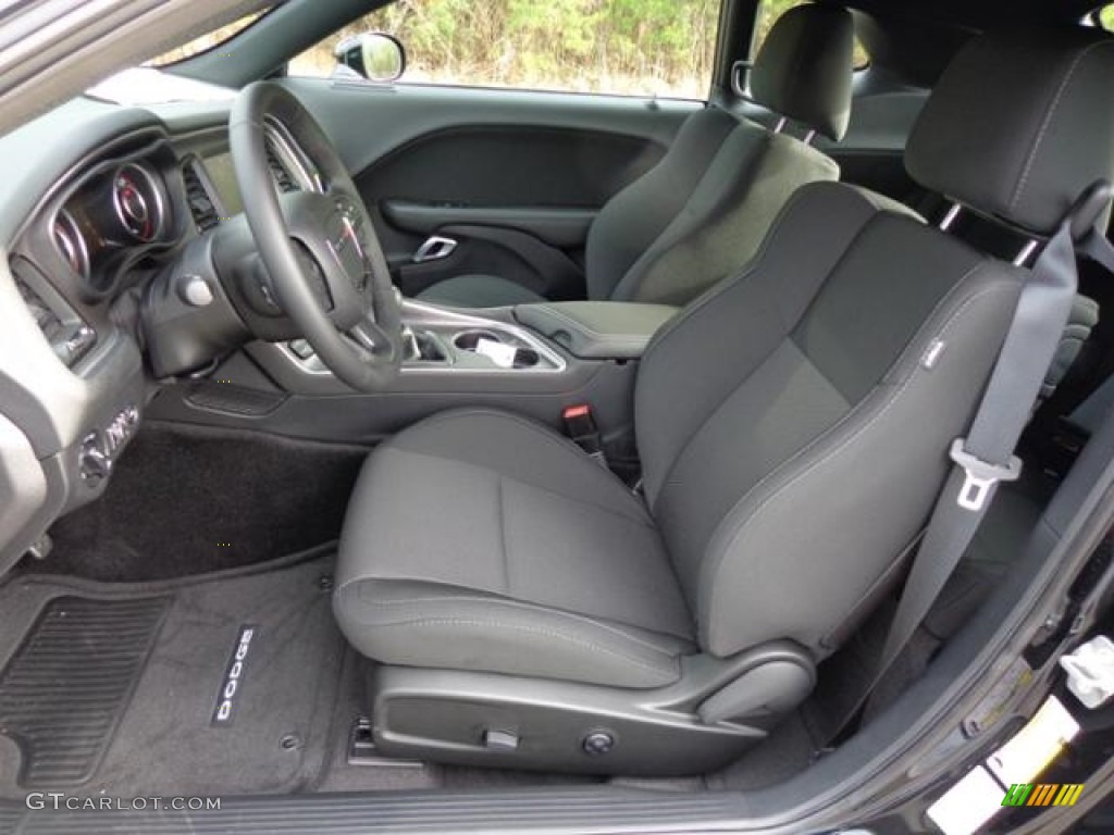 Black Interior 2016 Dodge Challenger R/T Plus Scat Pack Photo #111250883