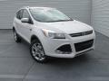 2016 White Platinum Metallic Ford Escape Titanium  photo #1