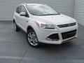2016 White Platinum Metallic Ford Escape Titanium  photo #2