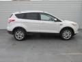 2016 White Platinum Metallic Ford Escape Titanium  photo #3