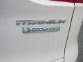 2016 White Platinum Metallic Ford Escape Titanium  photo #14