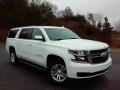 2015 Summit White Chevrolet Suburban LT 4WD  photo #4