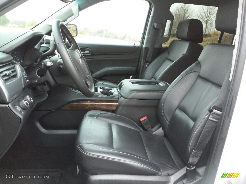 Jet Black Interior 2015 Chevrolet Suburban LT 4WD Photo #111252077