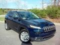 2016 True Blue Pearl Jeep Cherokee Limited 4x4  photo #4