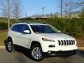 2016 Bright White Jeep Cherokee Limited 4x4  photo #4