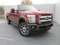 2016 Ruby Red Metallic Ford F250 Super Duty King Ranch Crew Cab 4x4  photo #2