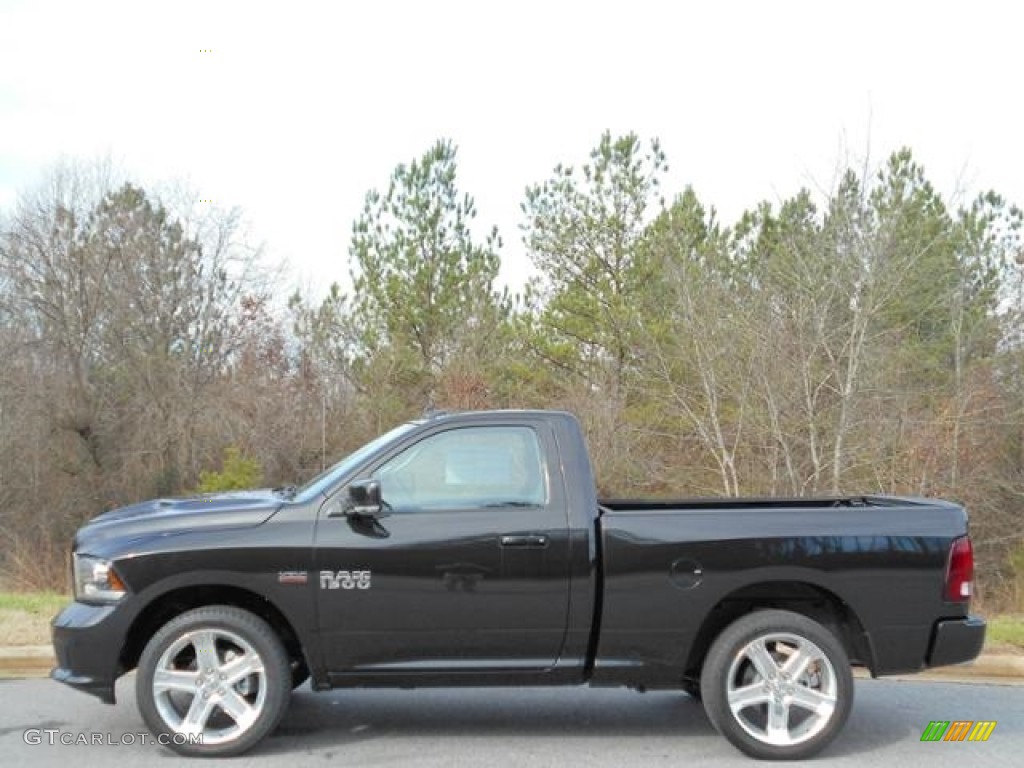 2016 Brilliant Black Crystal Pearl Ram 1500 Sport Regular Cab Brilliant Black Crystal Pearl Ram 1500 Sport Regular Cab