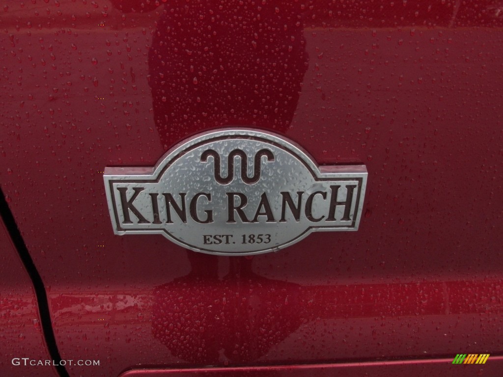2016 F250 Super Duty King Ranch Crew Cab 4x4 - Ruby Red Metallic / King Ranch Mesa/Black photo #15
