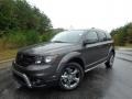 2016 Granite Crystal Metallic Dodge Journey Crossroad Plus  photo #2