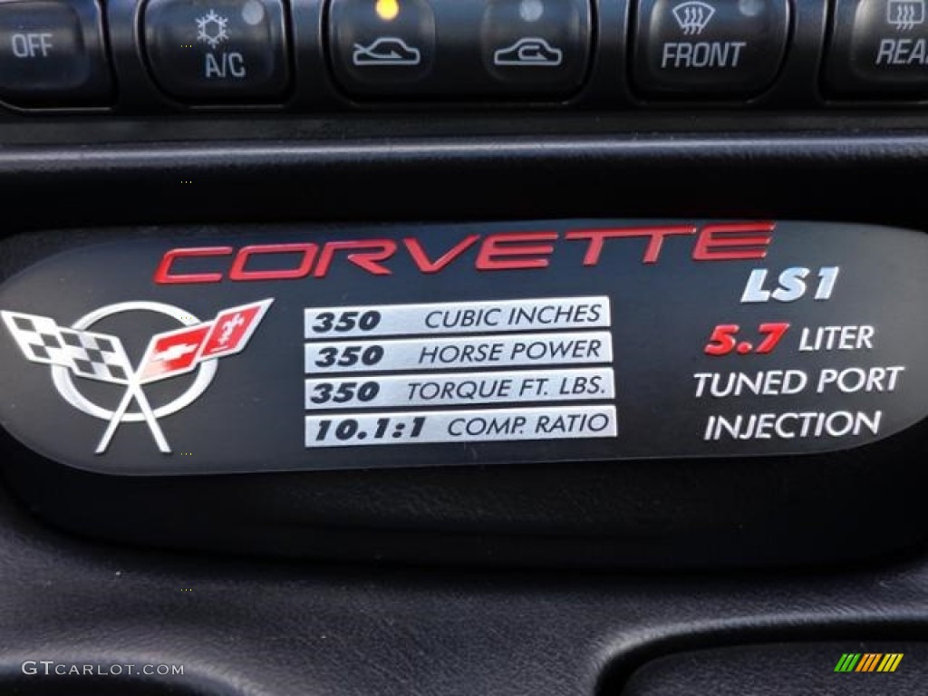 2002 Chevrolet Corvette Coupe Marks and Logos Photo #111259834