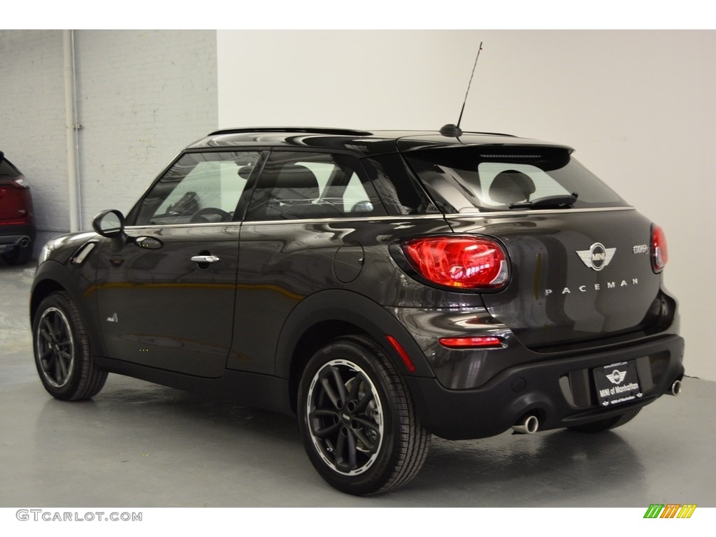 2016 Paceman Cooper S All4 - Midnight Gray Metallic / Carbon Black photo #4