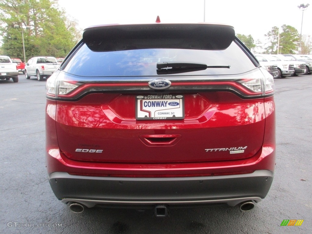 2015 Edge Titanium - Ruby Red Metallic / Ceramic photo #4