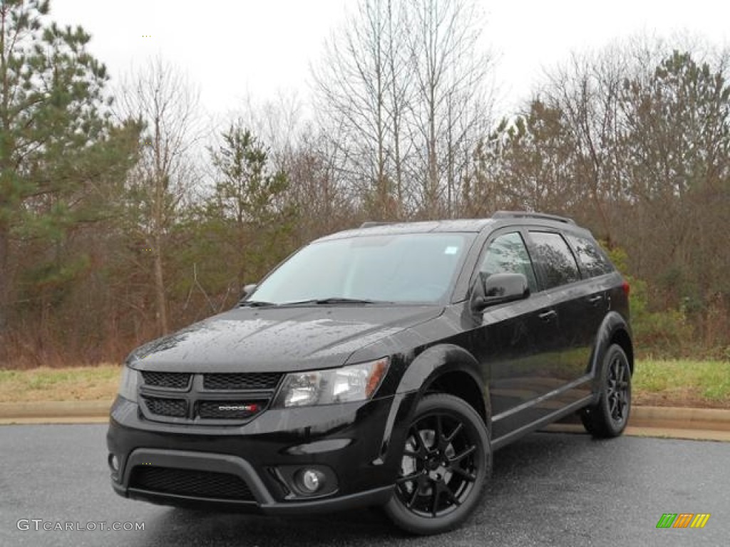 Pitch Black 2016 Dodge Journey SXT Exterior Photo #111262066