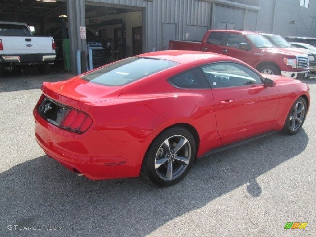 2015 Mustang V6 Coupe - Race Red / Ebony photo #6