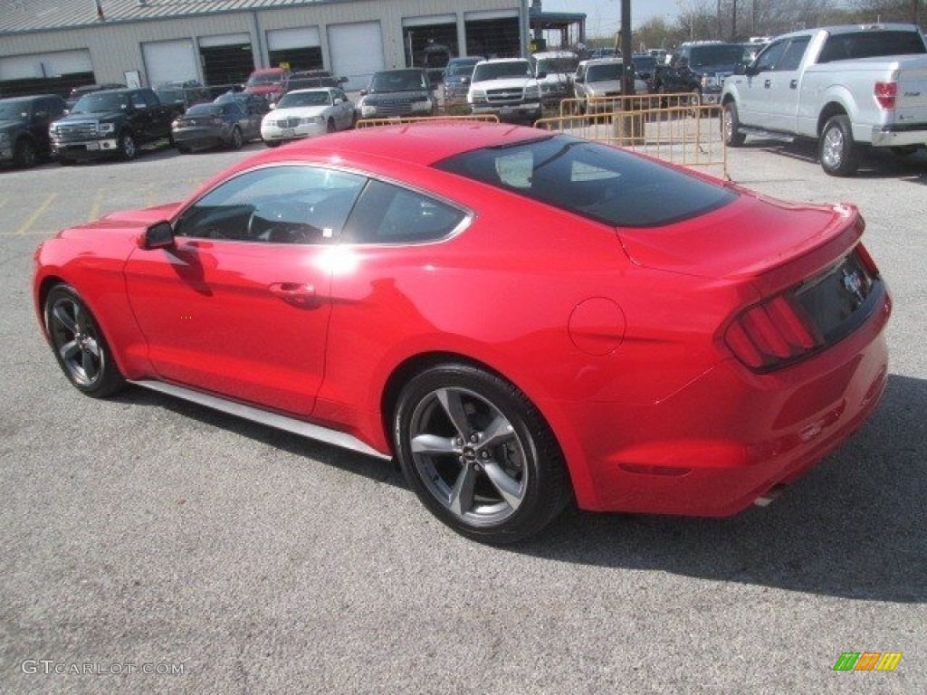 2015 Mustang V6 Coupe - Race Red / Ebony photo #10