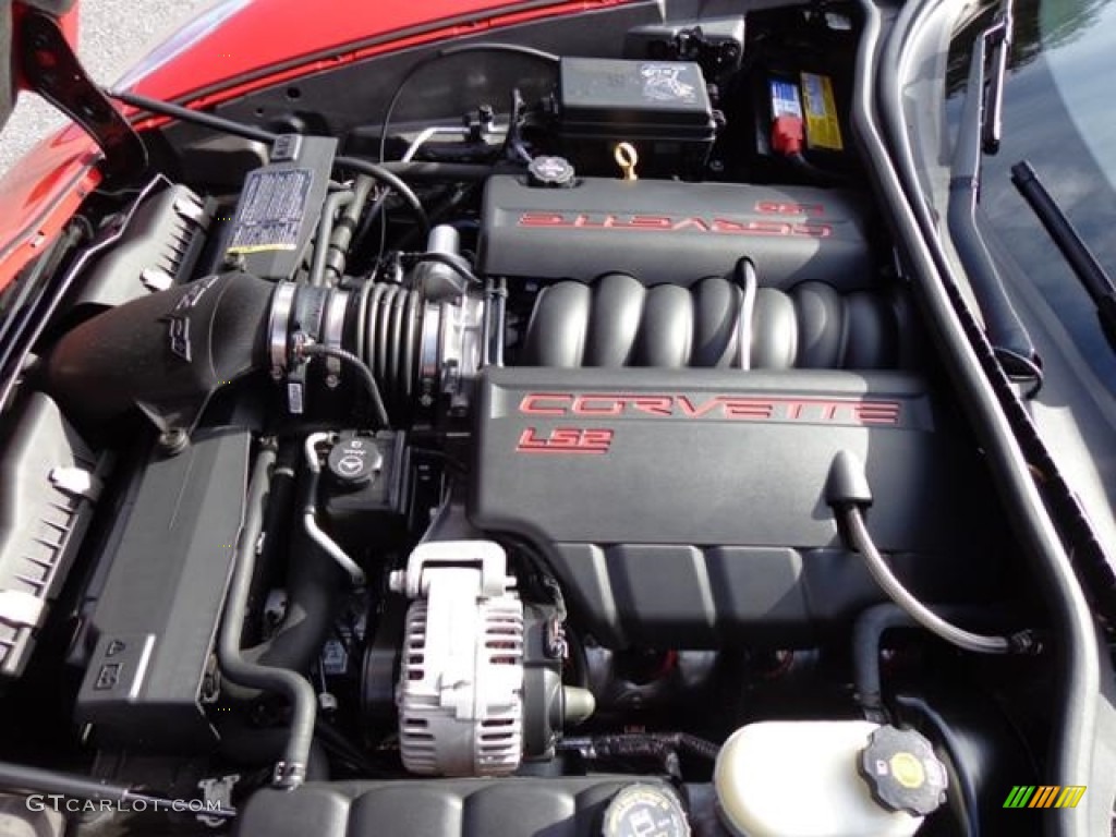 2007 Chevrolet Corvette Coupe 6.0 Liter OHV 16-Valve LS2 V8 Engine Photo #111265544