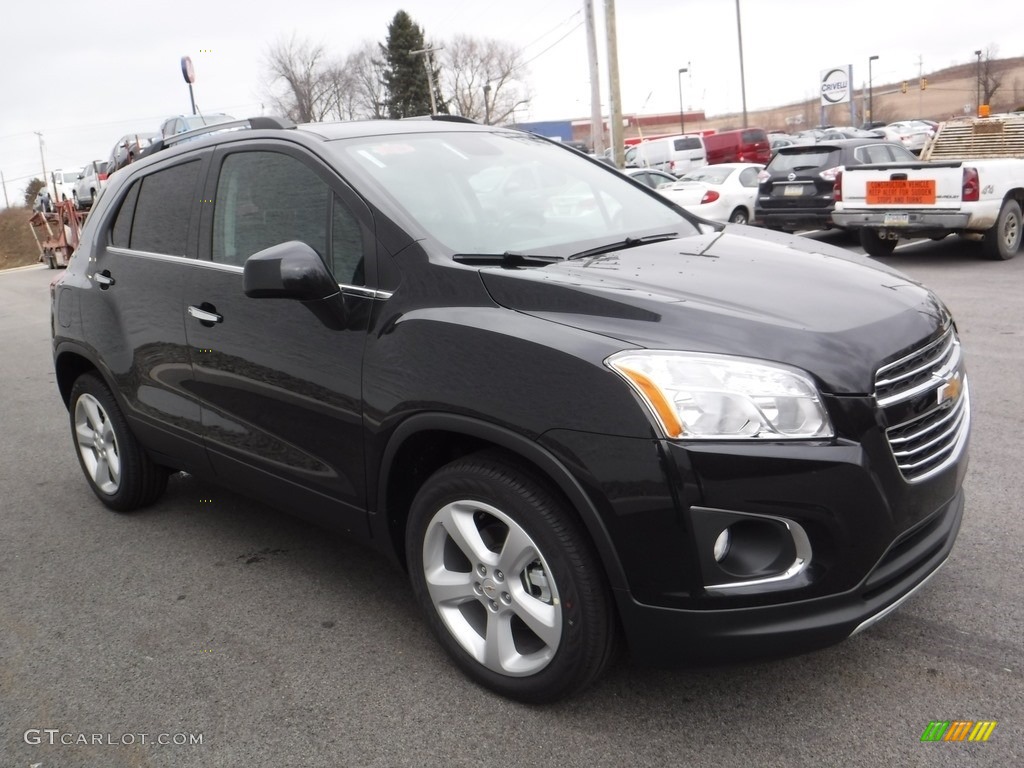 2016 Trax LTZ AWD - Black Granite Metallic / Jet Black photo #6