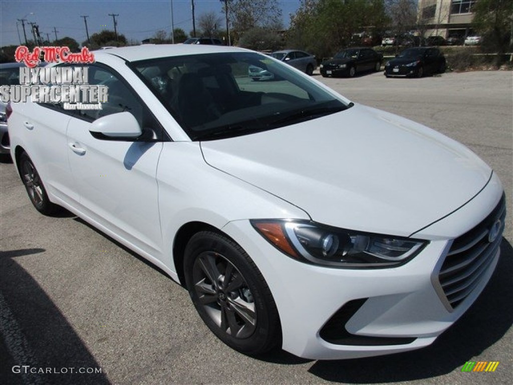 2017 Elantra SE - White / Gray photo #1