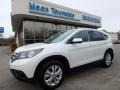 2012 White Diamond Pearl Honda CR-V EX-L 4WD  photo #1