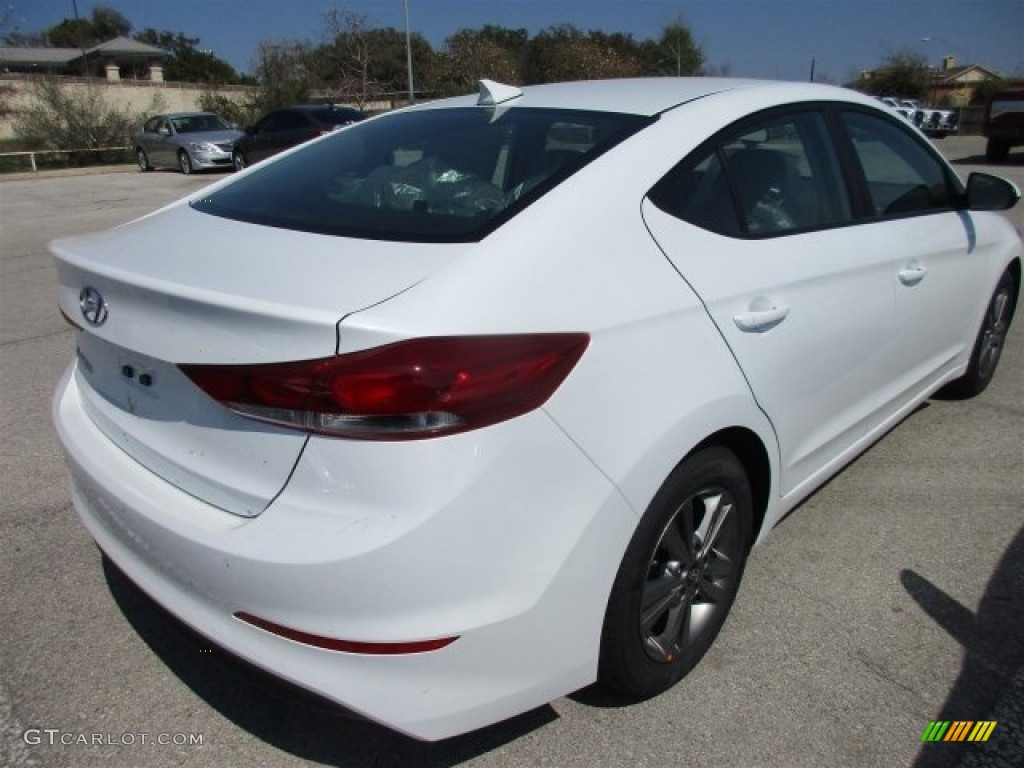2017 Elantra SE - White / Gray photo #6