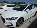 2017 White Hyundai Elantra Limited  photo #2