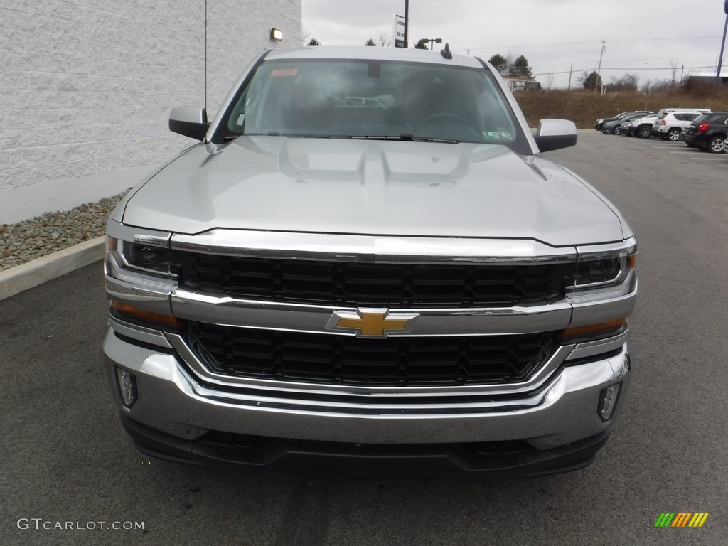 2016 Silverado 1500 LT Crew Cab 4x4 - Silver Ice Metallic / Jet Black photo #5