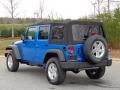 2016 Hydro Blue Pearl Jeep Wrangler Unlimited Sport 4x4  photo #5