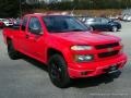 2004 Victory Red Chevrolet Colorado LS Extended Cab  photo #7