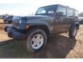 2016 Granite Crystal Metallic Jeep Wrangler Unlimited Sport 4x4  photo #1