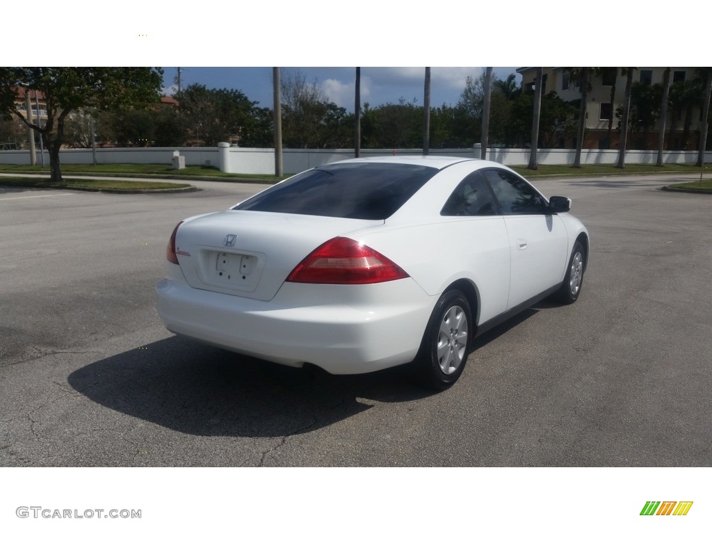 2003 Accord LX Coupe - Taffeta White / Ivory photo #5